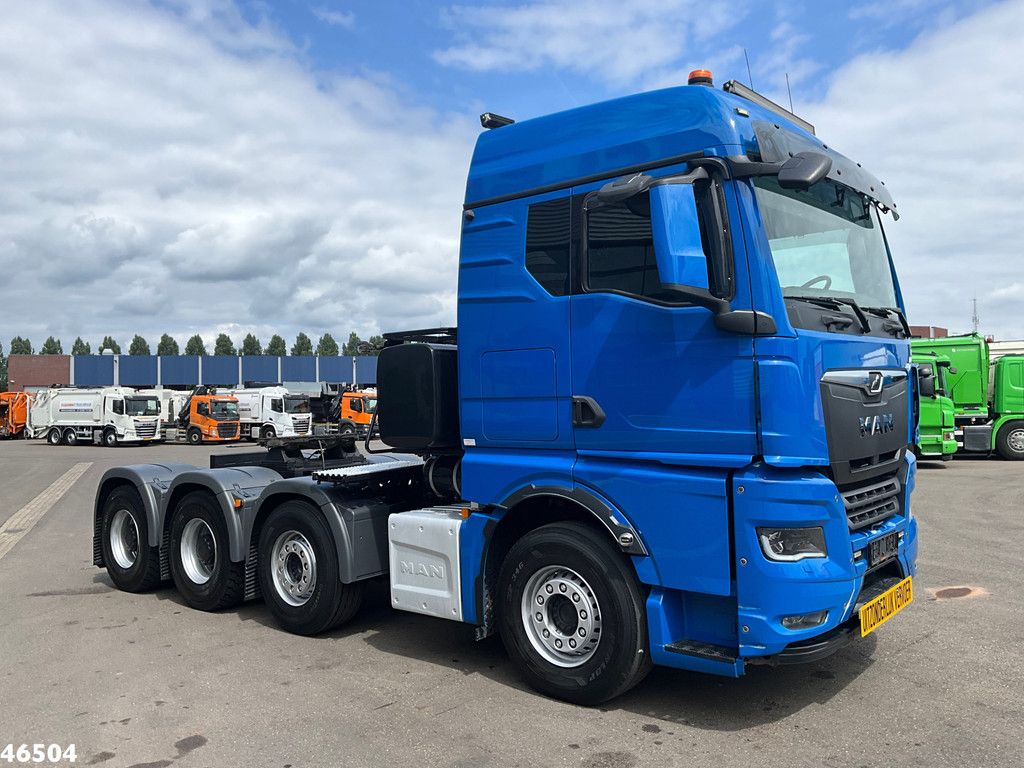 MAN TGX 41.640 Euro 6 8x4 + Faymonville 3-assige Euro Dieplader