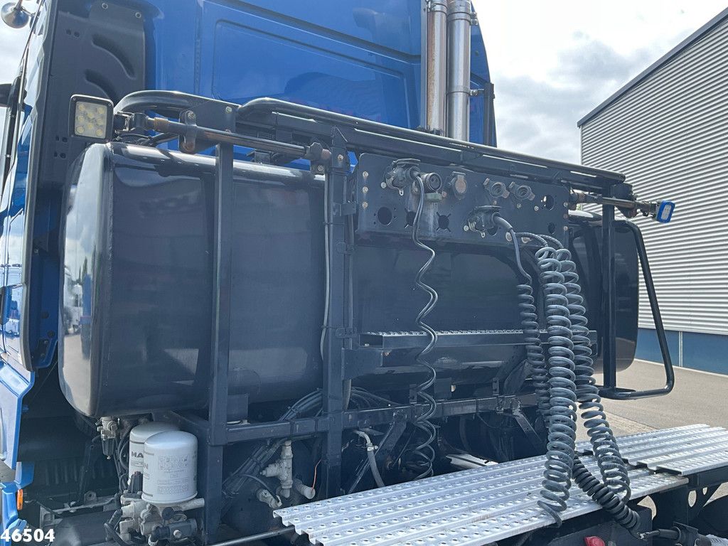 MAN TGX 41.640 Euro 6 8x4 + Faymonville 3-assige Euro Dieplader