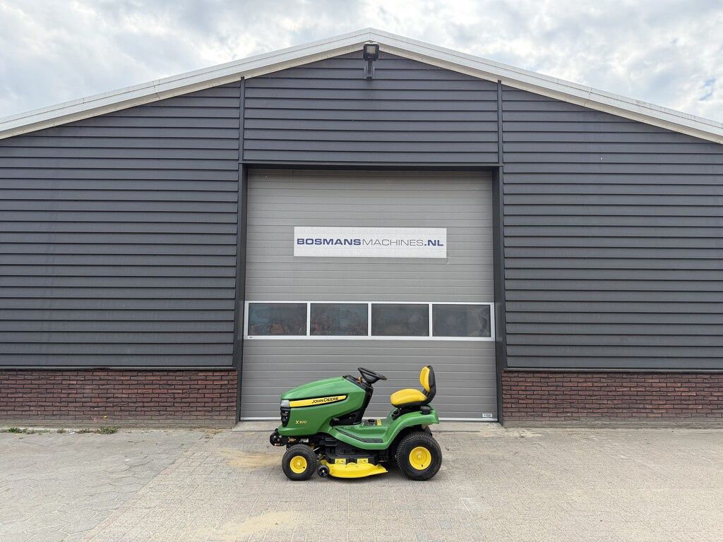John Deere X300 Zitmaaier nieuw maaidek