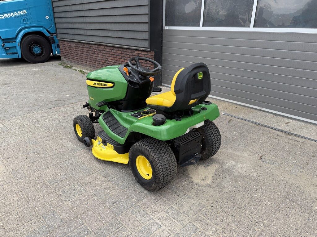 John Deere X300 Zitmaaier nieuw maaidek