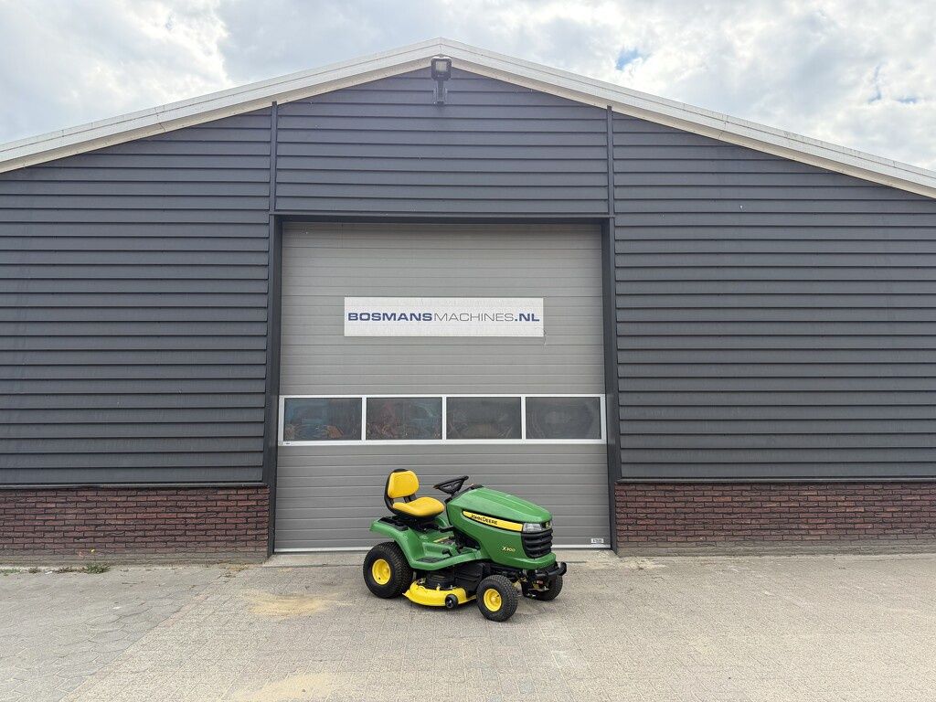 John Deere X300 Zitmaaier nieuw maaidek
