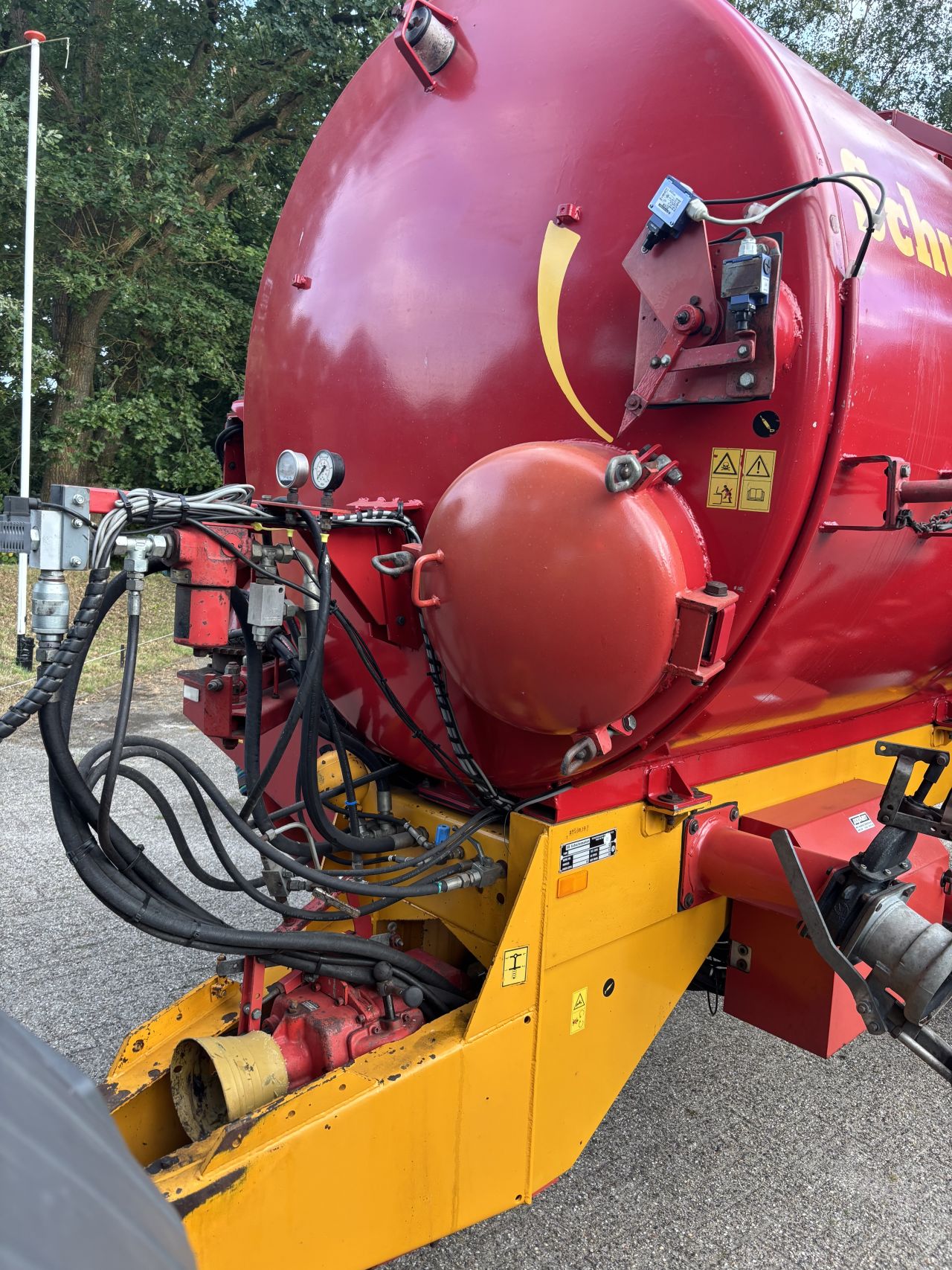 Schuitemaker Robusta 105 mesttank met zuigarm