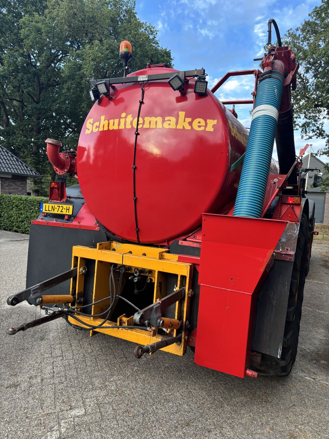 Schuitemaker Robusta 105 mesttank met zuigarm