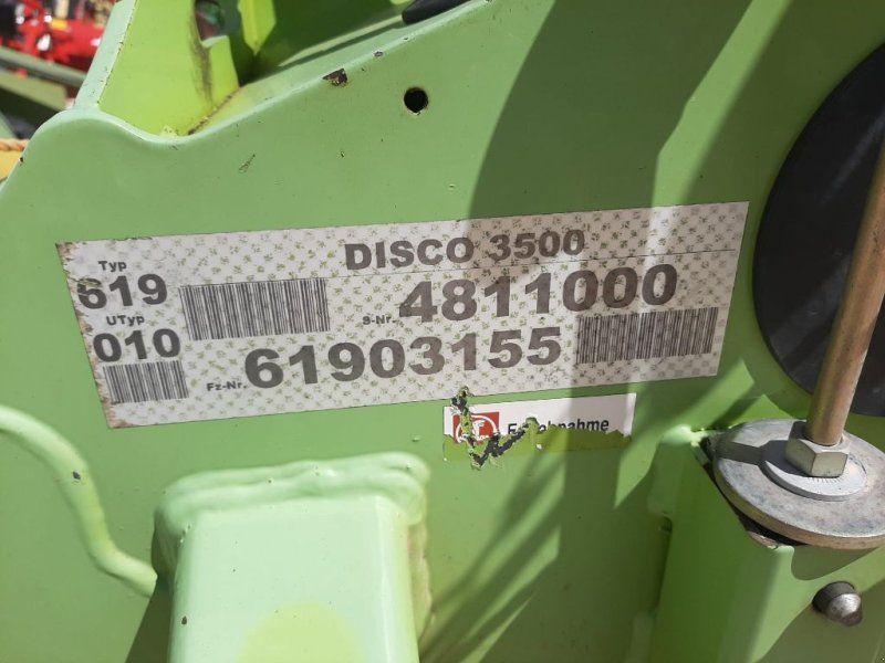 Claas Disco 3500 contour