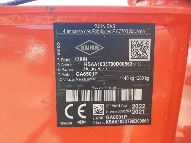 Kuhn GA 6501 P