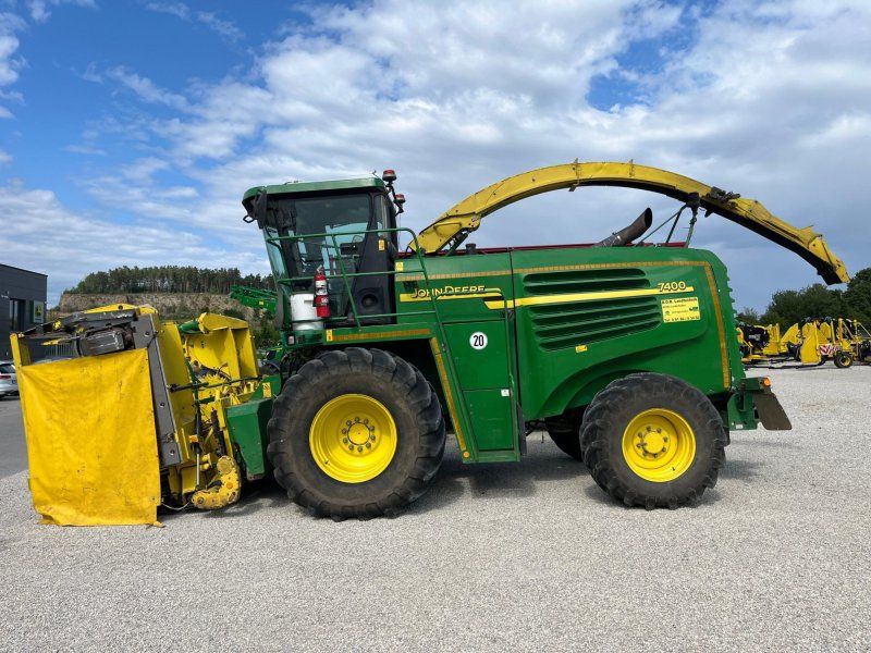 John Deere 7400 + 360 + 630B / kein 7450 7480