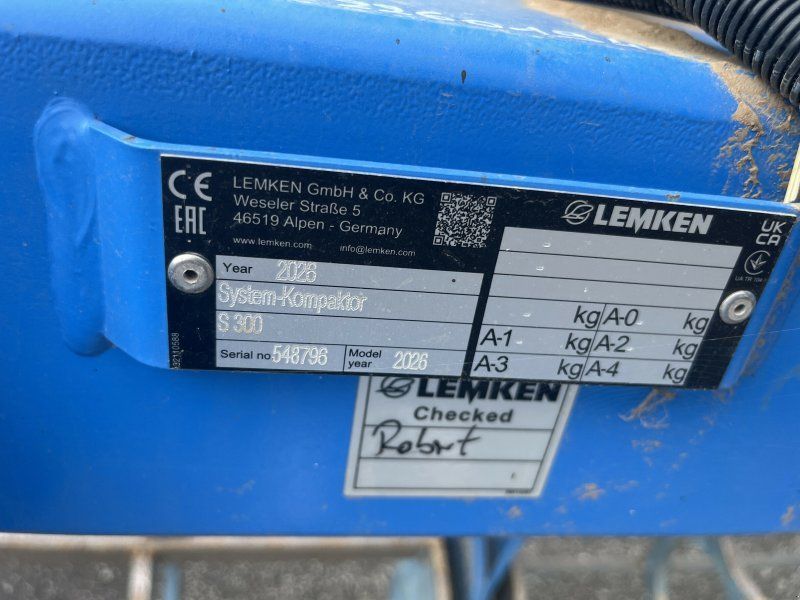 Lemken KOMPACTOR S300