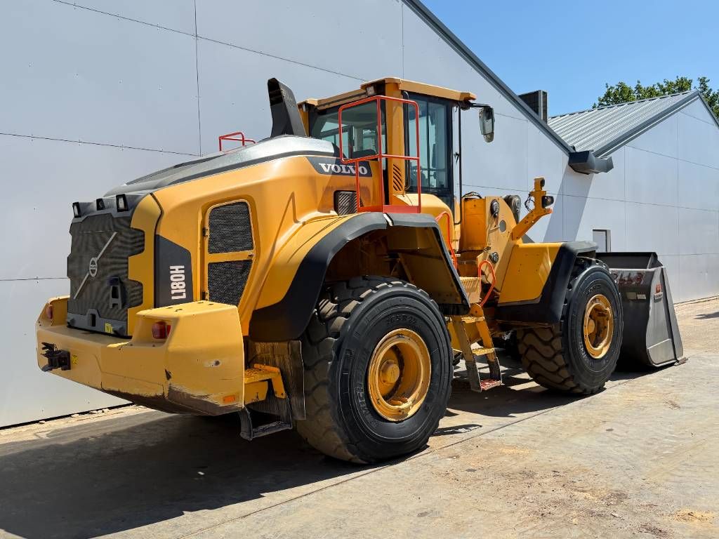 Volvo L180H - Automatic Greasing / Camera