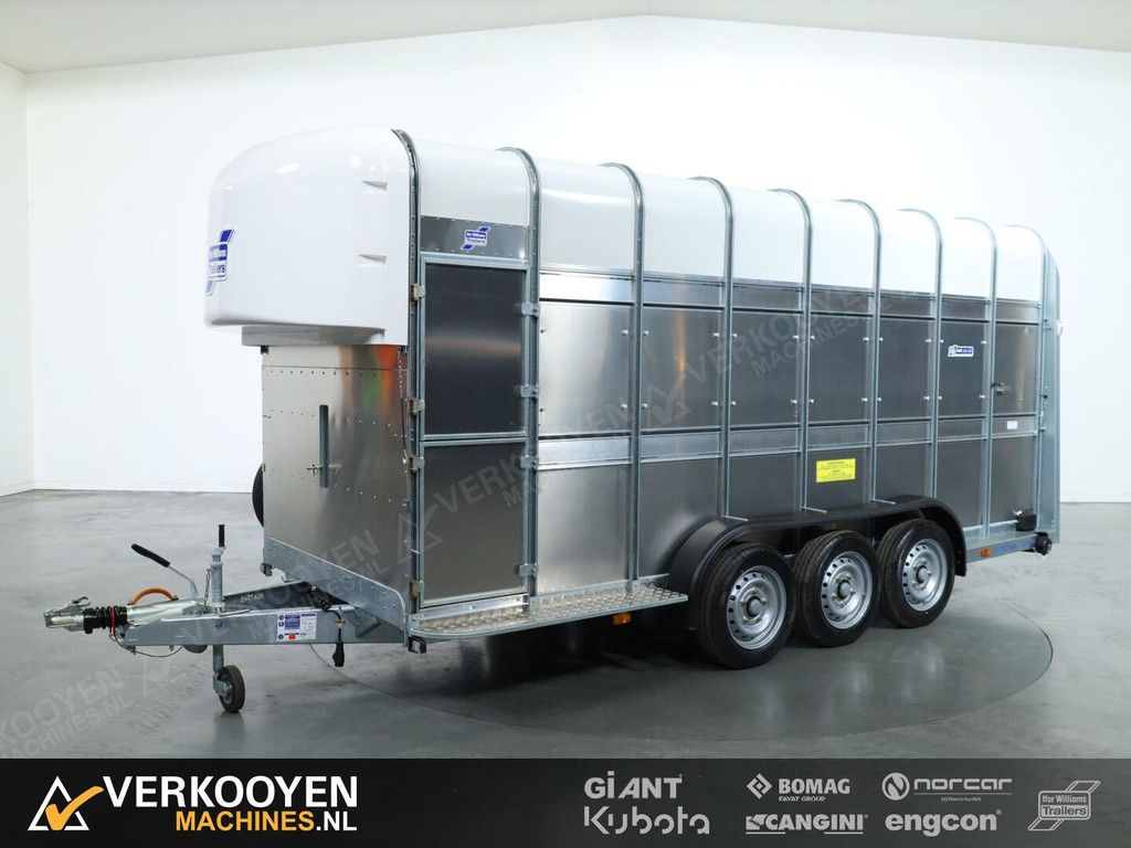 2026 Ifor Williams TA510 16x7 (497x178x212cm) Dubbeldeks Schapentrailer/ Veetrailer VT1087