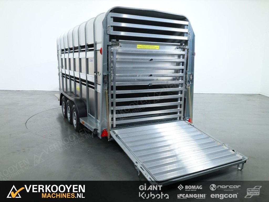 2026 Ifor Williams TA510 16x7 (497x178x212cm) Dubbeldeks Schapentrailer/ Veetrailer VT1087
