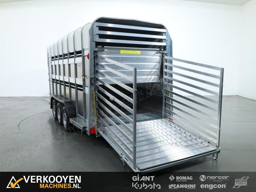 2026 Ifor Williams TA510 16x7 (497x178x212cm) Dubbeldeks Schapentrailer/ Veetrailer VT1087