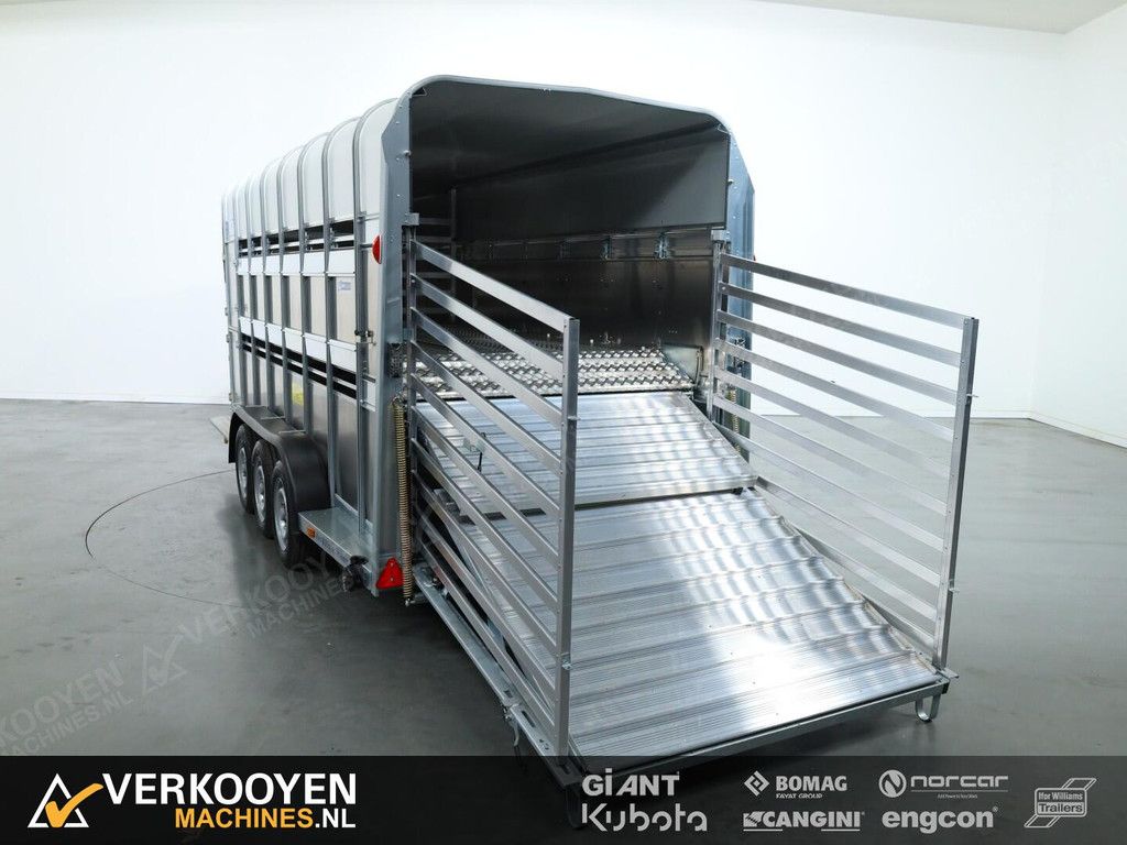 2026 Ifor Williams TA510 16x7 (497x178x212cm) Dubbeldeks Schapentrailer/ Veetrailer VT1087