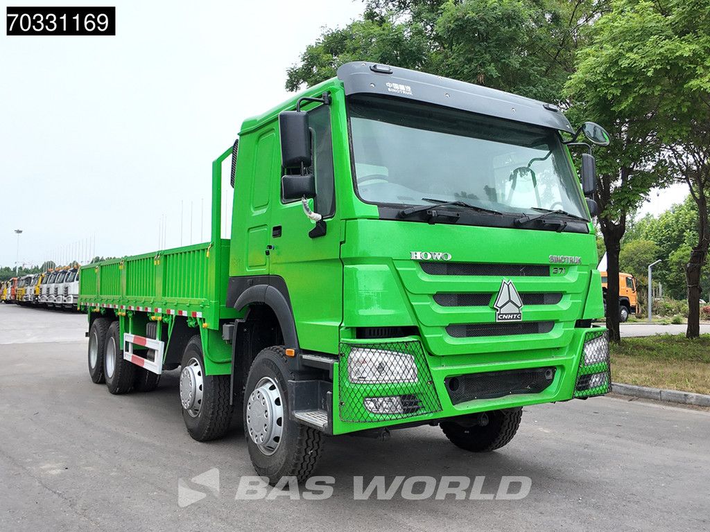 Sinotruk HOWO 371 8X4 Refurbished! 80T Full Steel Manual Airco Euro 2