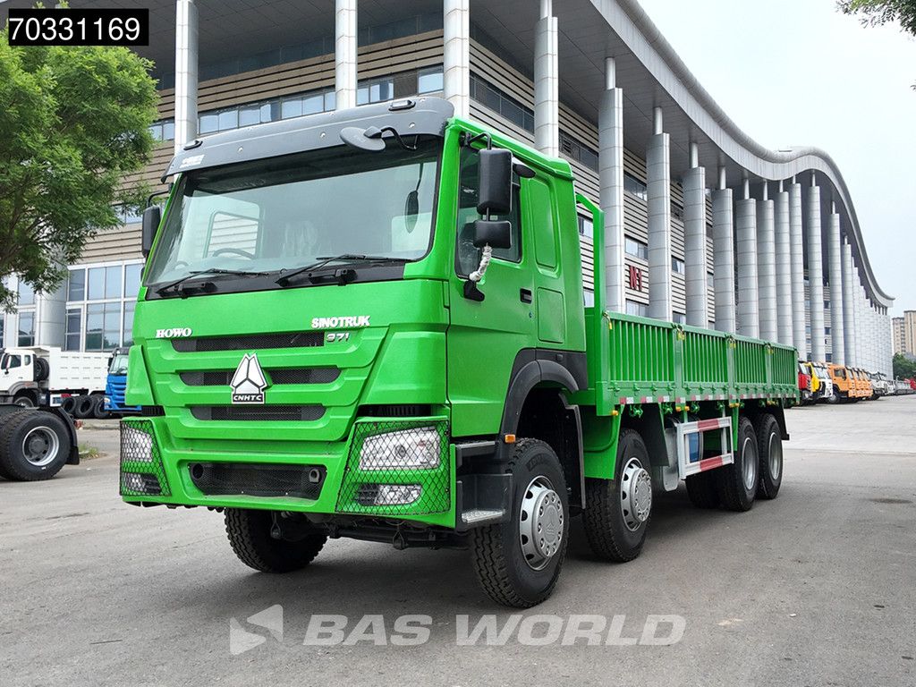 Sinotruk HOWO 371 8X4 Refurbished! 80T Full Steel Manual Airco Euro 2