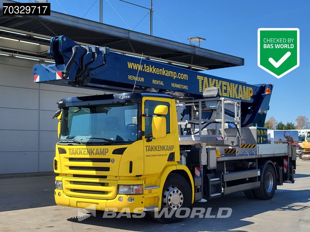 Scania P P280 4X2 45 meter Wumag-Palfinger WT450 Hubarbeitsbühne Automatic Euro 5