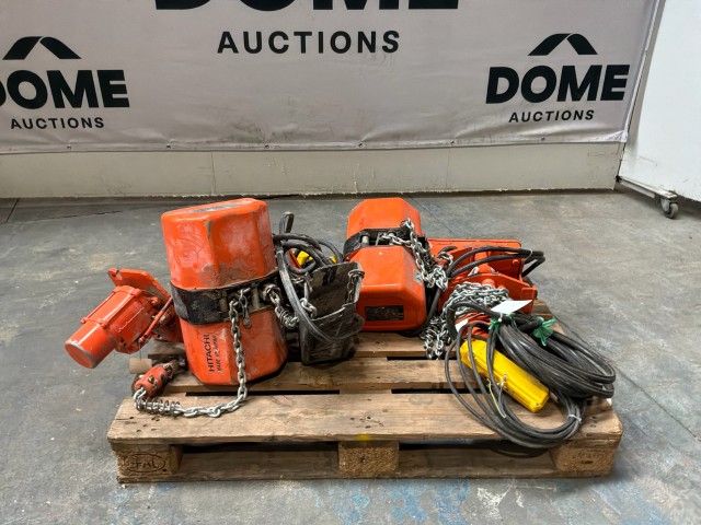 2019 Hitachi 1S Electric Chain Hoist (2x)