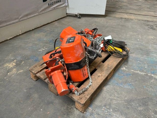 2019 Hitachi 1S Electric Chain Hoist (2x)