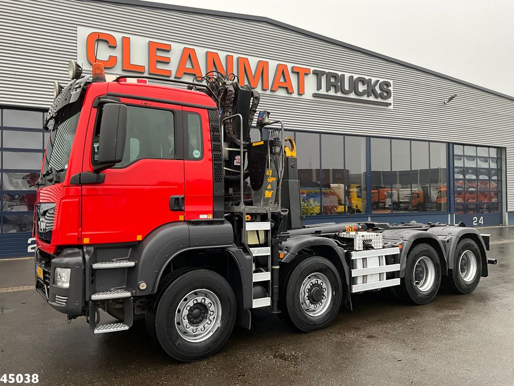 MAN TGS 35.400 8x4 Euro 6 HMF 16 Tonmeter Z-kraan