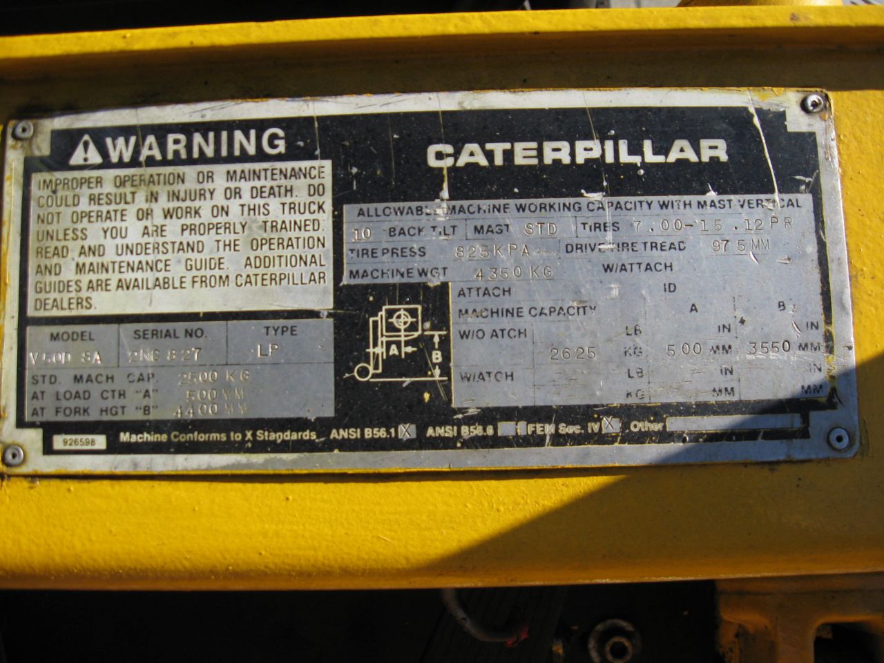 Heftruck Caterpillar