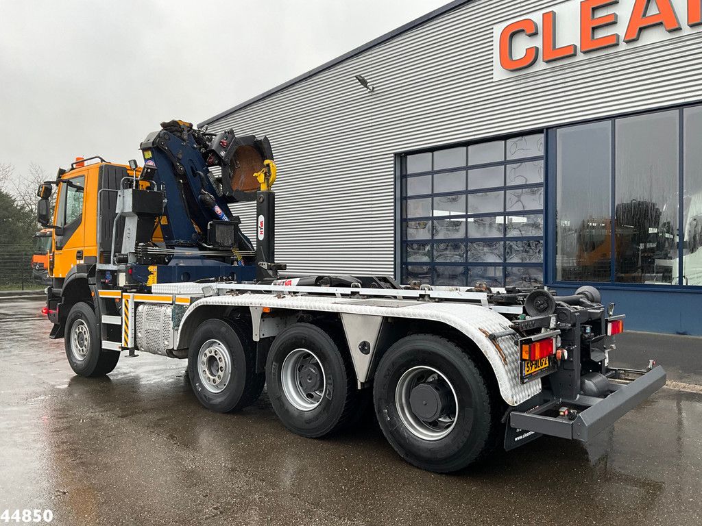 Iveco Trakker AD380T41W 8x6 Euro 6 HMF 19 Tonmeter Z-kraan