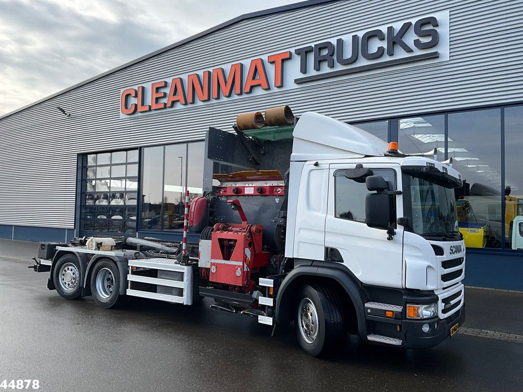 Scania P 280 6x2 Euro 6 VDL Translift zijlader Just 159.334 km!