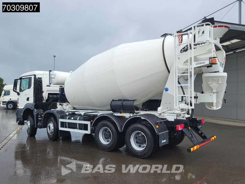 MAN TGS 41.440 8X4 NEW! 12m3 Stetter Mixer Big-Axle Steelsuspension Automatic Euro 6