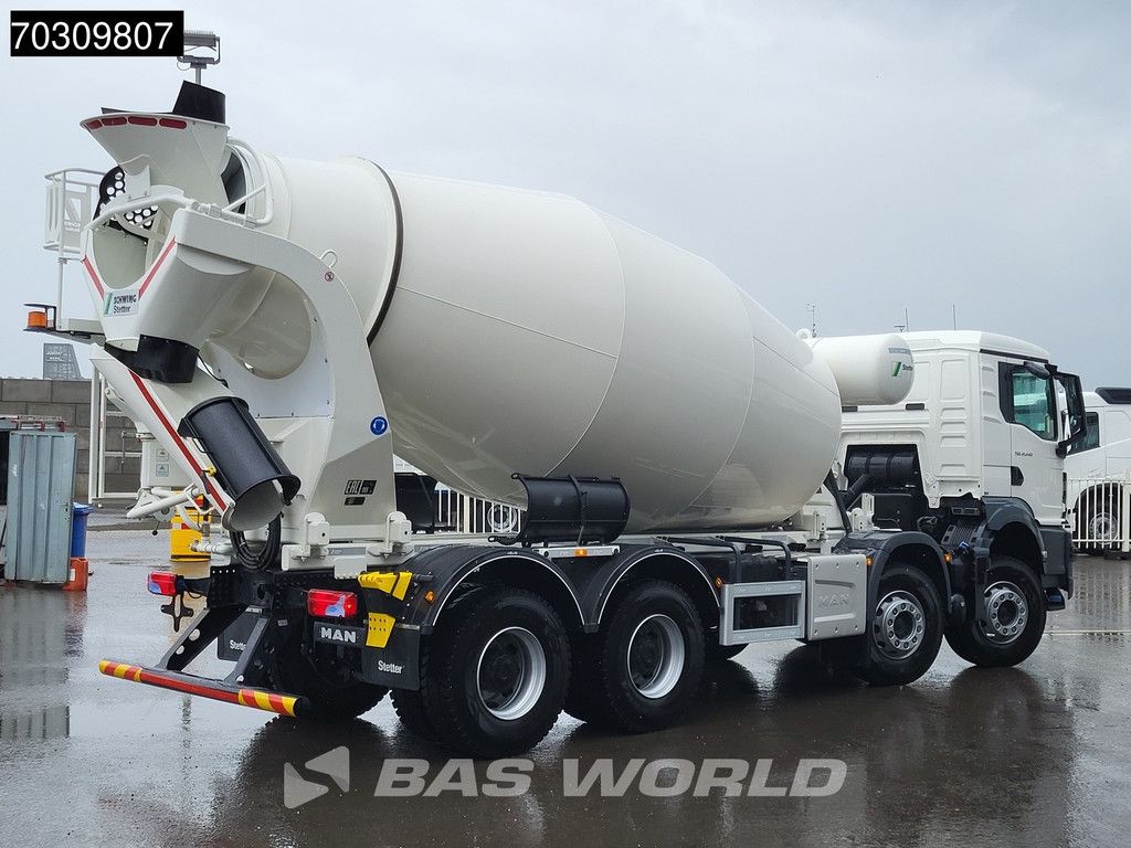 MAN TGS 41.440 8X4 NEW! 12m3 Stetter Mixer Big-Axle Steelsuspension Automatic Euro 6