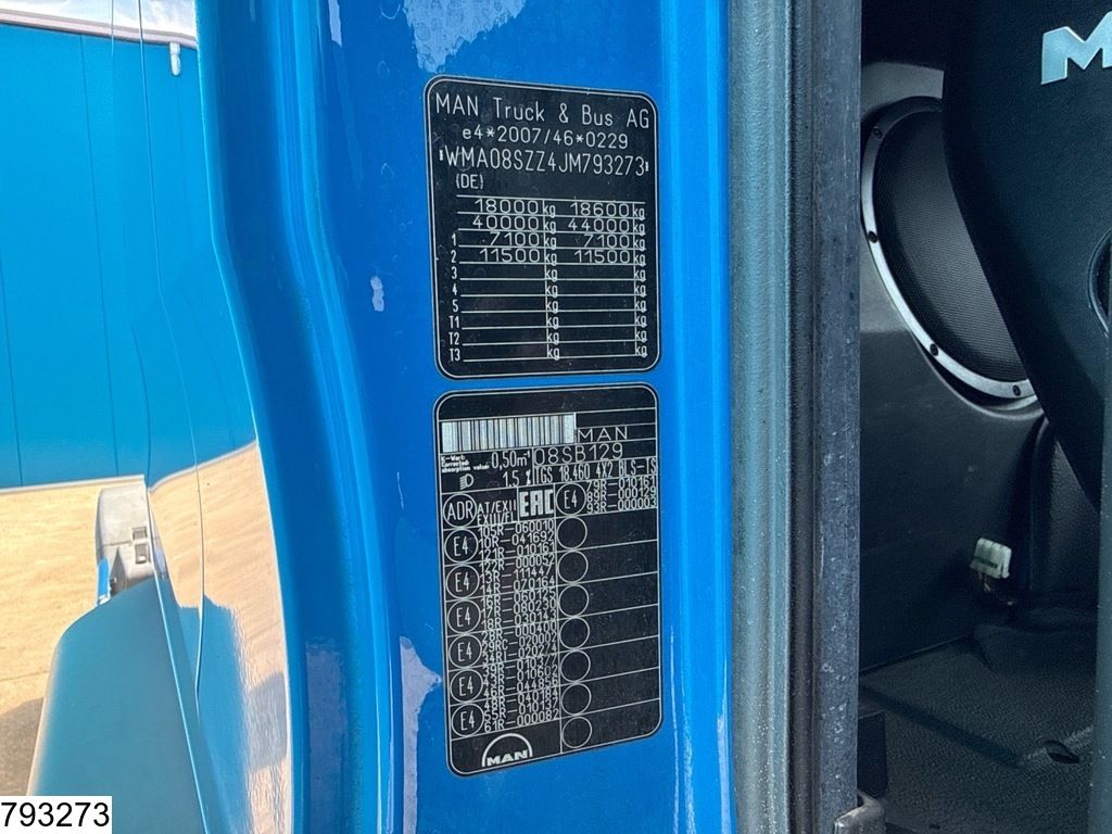 MAN TGS 18 460 EURO 6, ADR, Hydraulics