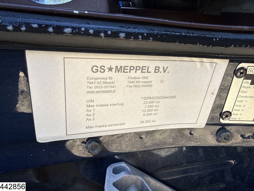 Scania R 450 6x2, EURO 6, Retarder, GS Meppel
