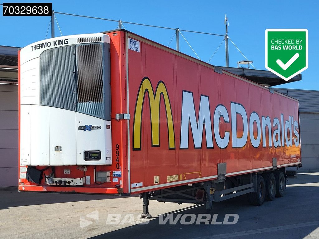 Schmitz SKO24 3 Achsen Lift Axle Thermo King Flower Width