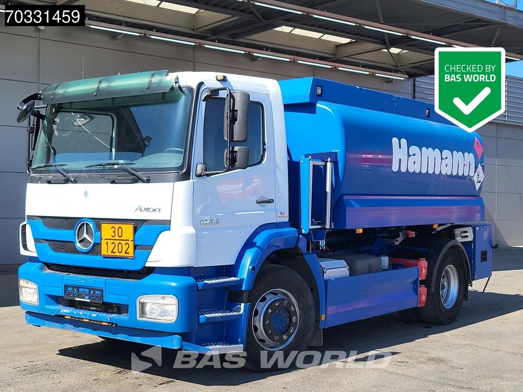 Mercedes Axor 1833 4X2 Tank Truck 3 Compartments Euro 5