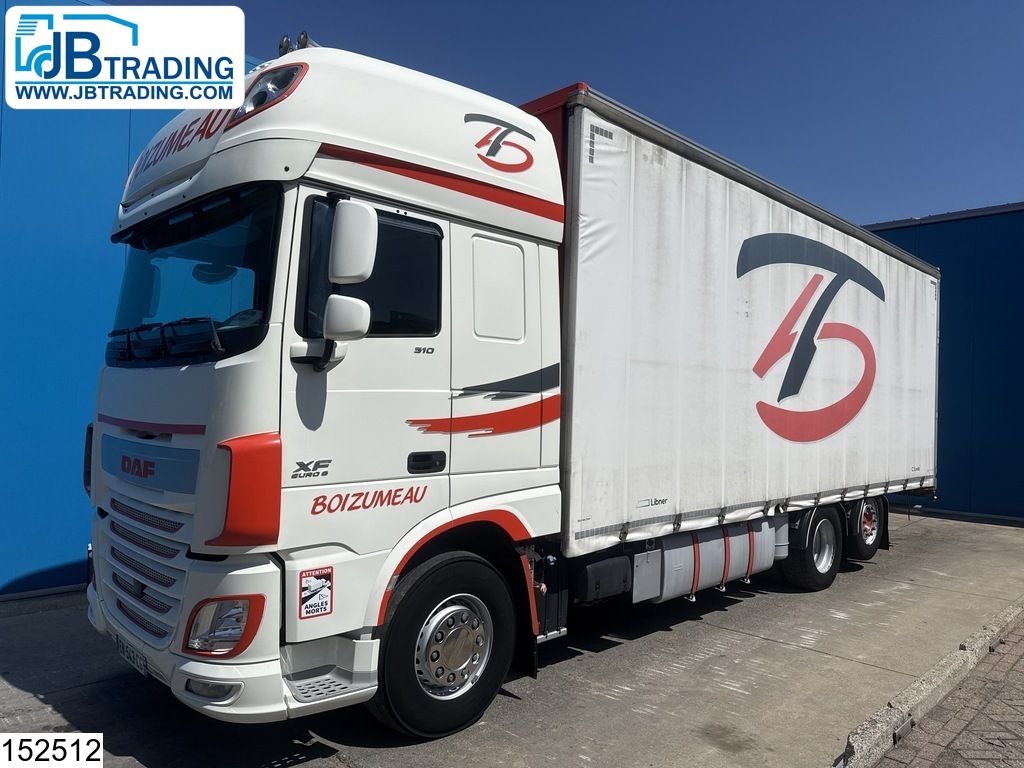 DAF XF 510 6x2, EURO 6, Retarder, Standairco, 59m3