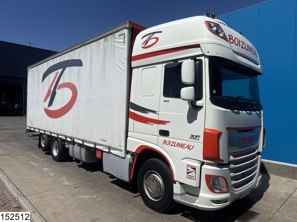 DAF XF 510 6x2, EURO 6, Retarder, Standairco, 59m3