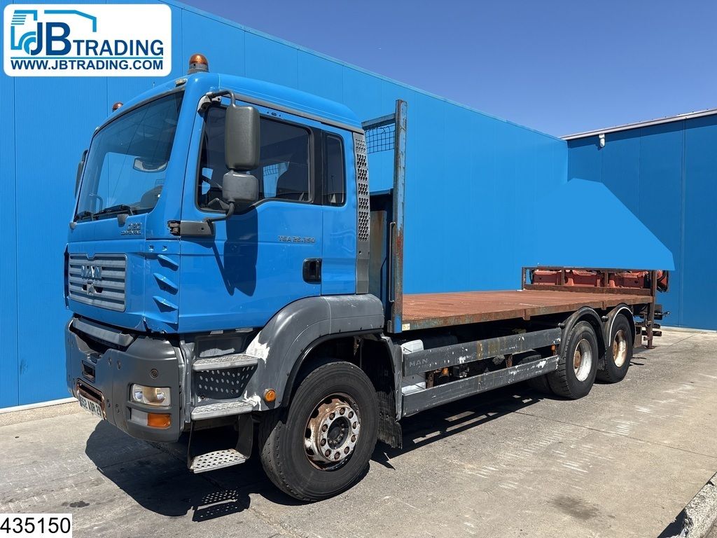 MAN TGA 26 350 6x4, Euro 3, Manual transmission, Leaf suspension