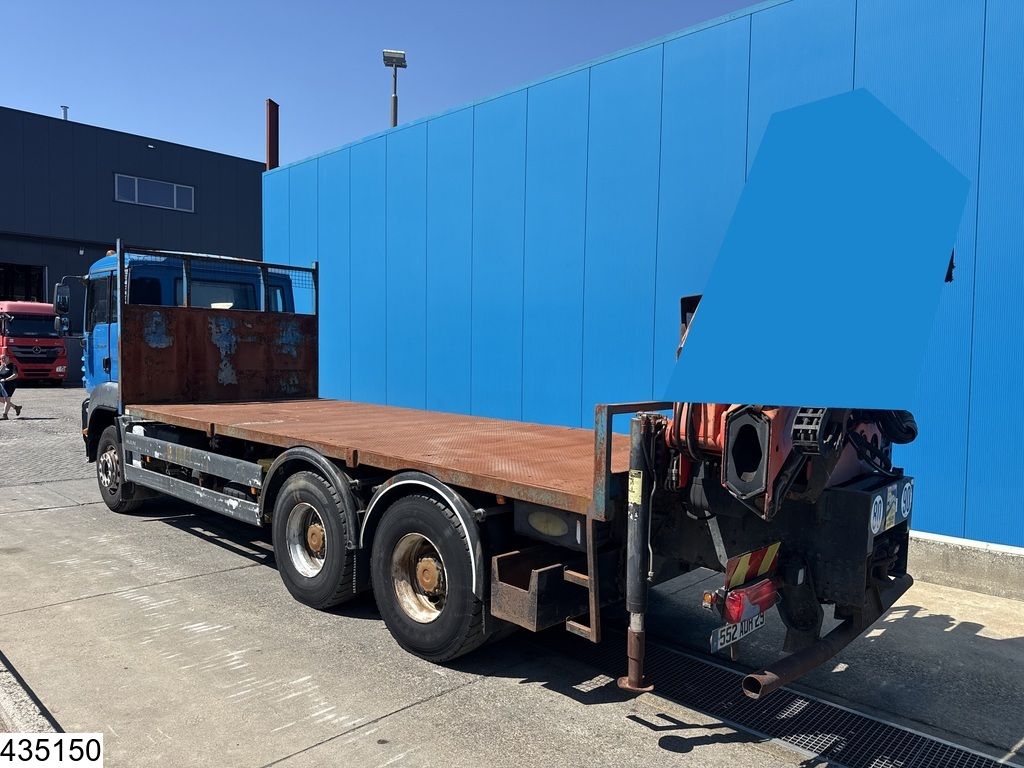 MAN TGA 26 350 6x4, Euro 3, Manual transmission, Leaf suspension