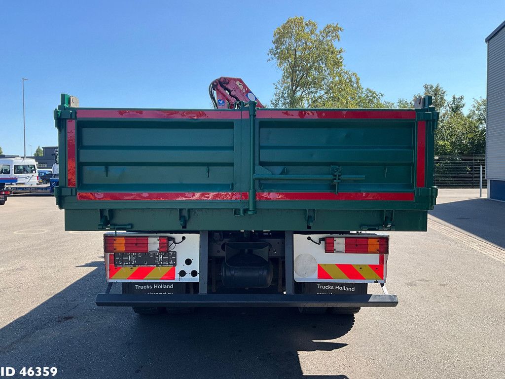 Mercedes-Benz Axor 1824 Manual Full steel HMF 12 Tonmeter laadkraan