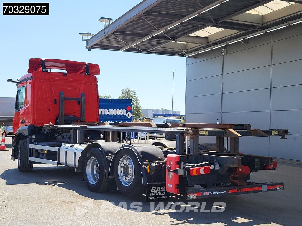 Mercedes Actros 2533 6X2 LOW Mileage! Lifting BDF system Lift+steering axle Full Air Automatic Euro 6