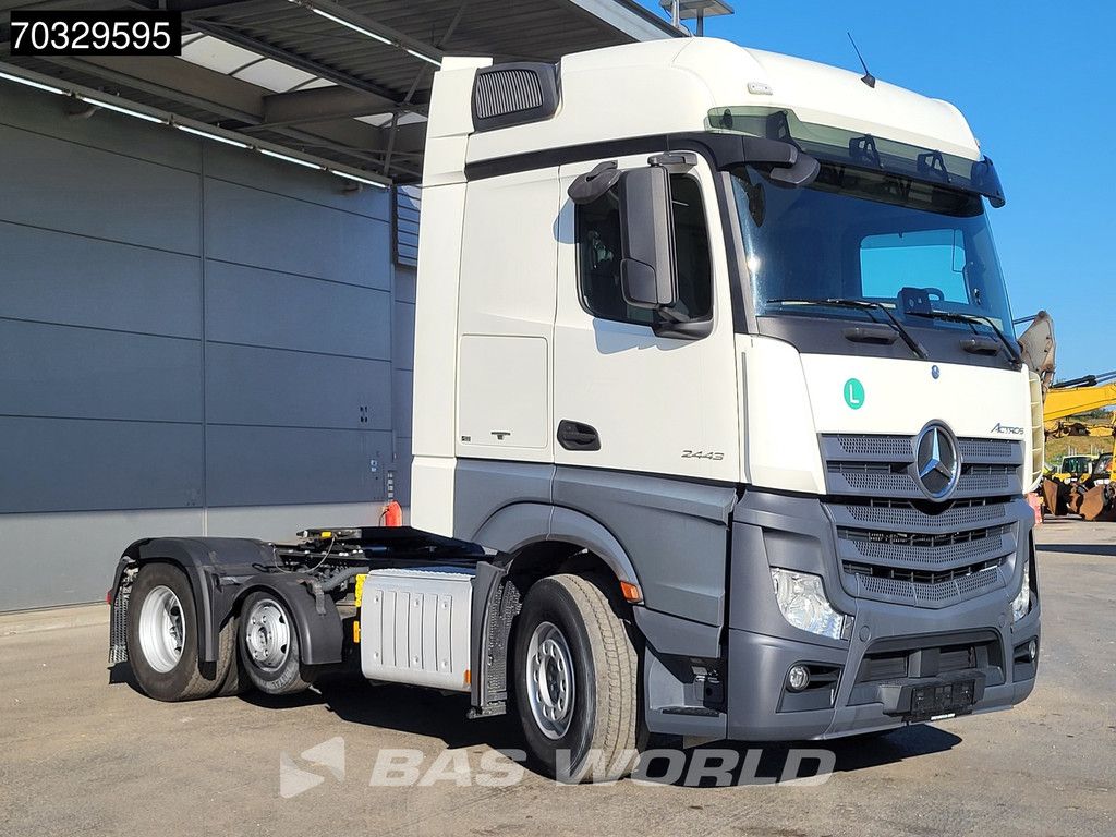 Mercedes Actros 2443 6X2 BigSpace Retarder Standklima ACC Liftachse Schiebeschüssel