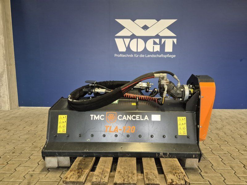 TMC Cancela TLA-120 Mulchkopf /Schlegel für Mähraupe /Mulchraupe-Vorf