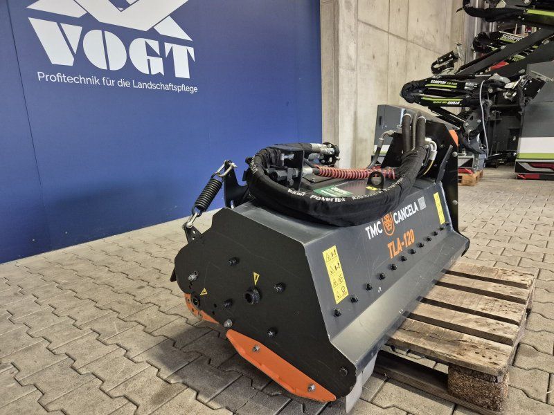 TMC Cancela TLA-120 Mulchkopf /Schlegel für Mähraupe /Mulchraupe-Vorf