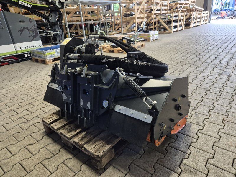 TMC Cancela TLA-120 Mulchkopf /Schlegel für Mähraupe /Mulchraupe-Vorf