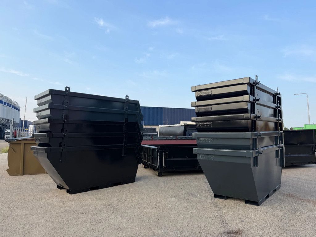 Sidalco 2m3 met lepelgaten nieuwe voorraad!
