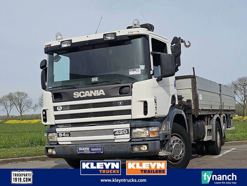 SCANIA P94.260 6x2 hiab crane