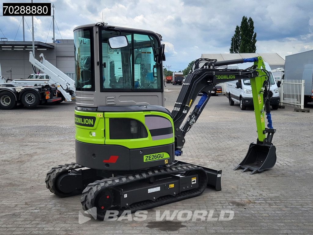 Zoomlion ZE26 GU FACTORY WARRANTY - CE CERTIFIED - KUBOTA ENGINE