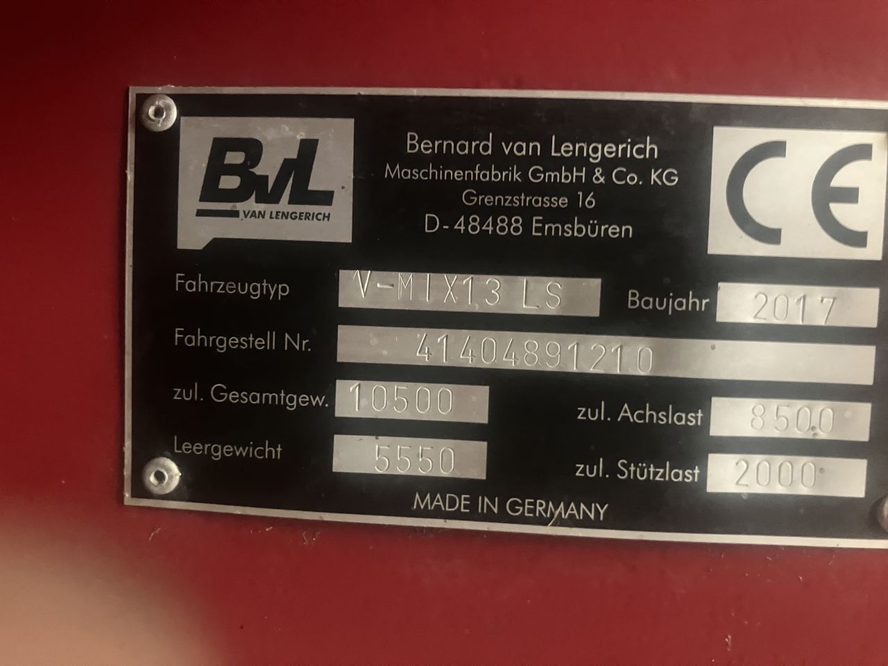 BVL V-MIX 13LS