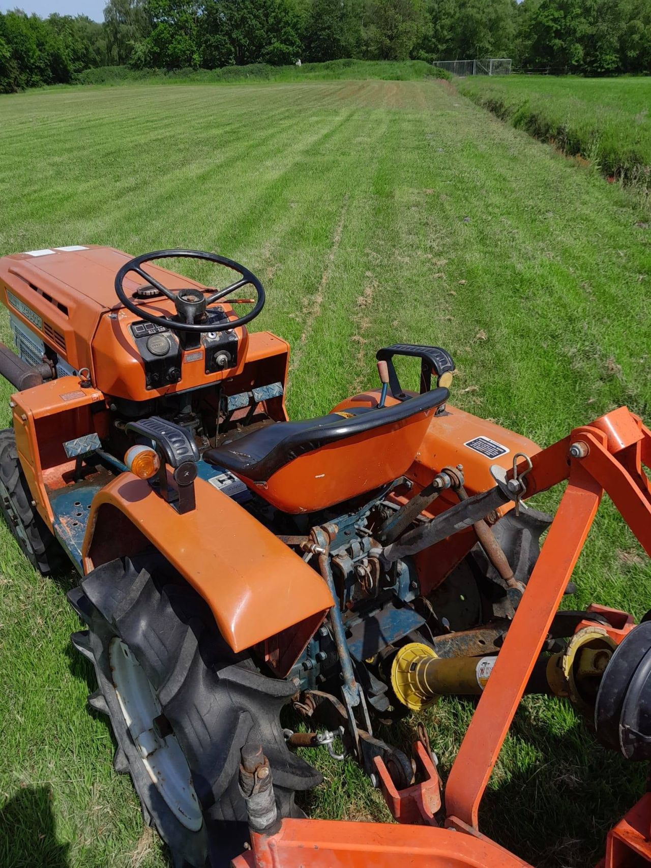 Kubota ZB1400 with Sicma 150 cm Rotary Mower