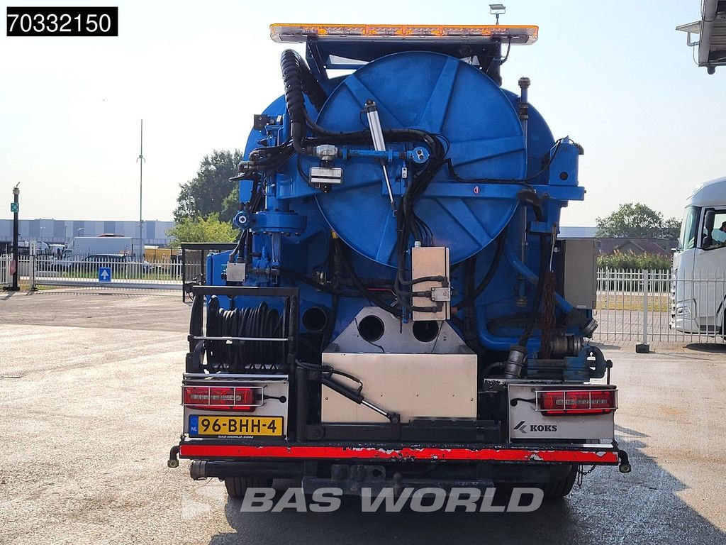 MAN TGM 26.340 6X2 NL-truck Fully Maintained KOKS HDW15 Vacuum truck High pressure unit Euro 6