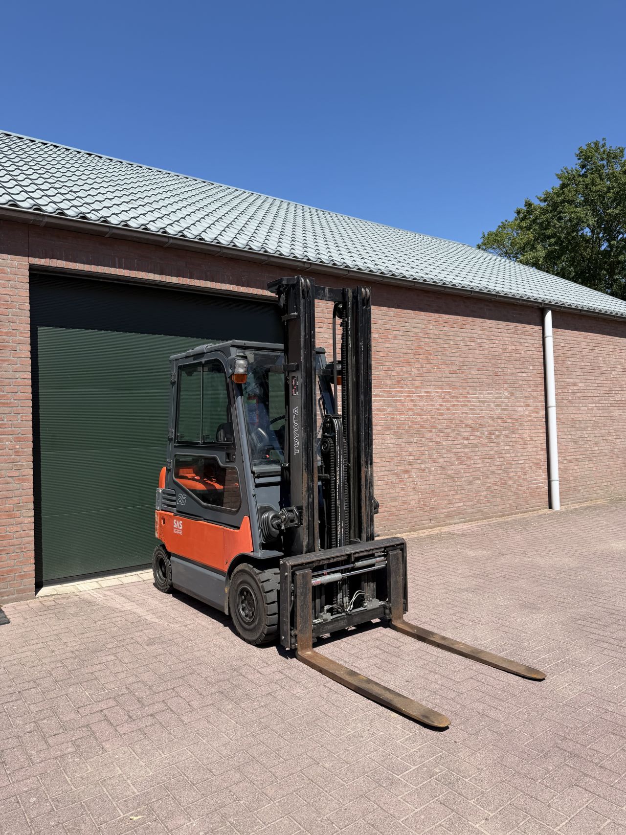 Toyota 7FBMF25 3500 uur! Triplo elektrische heftruck