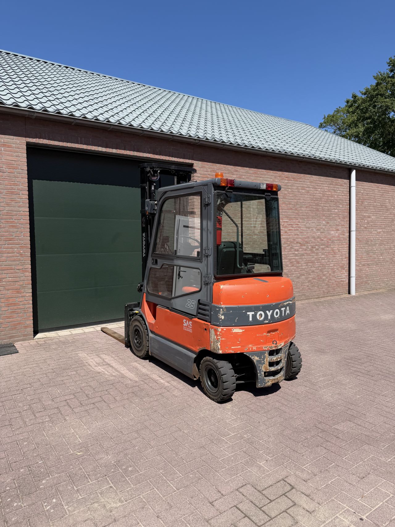 Toyota 7FBMF25 3500 uur! Triplo elektrische heftruck
