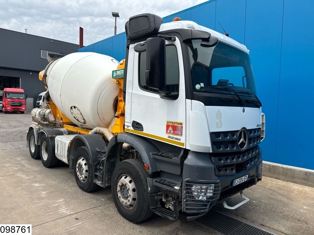 Mercedes Arocs 3236 8x4, EURO 6, Imer, 8,5M3